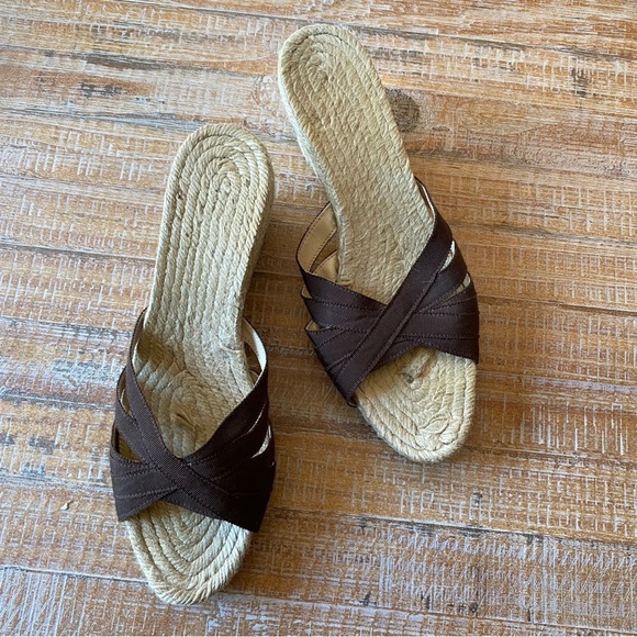 STUBBS & WOOTTON Espadrilles Wedges Sz 40 - Picture 1 of 7